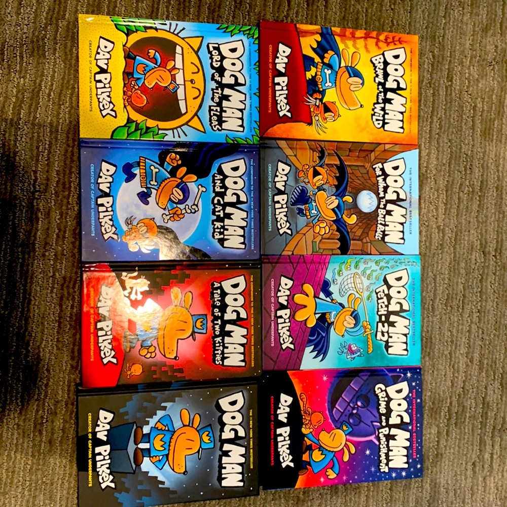 Dog man graphic novel series